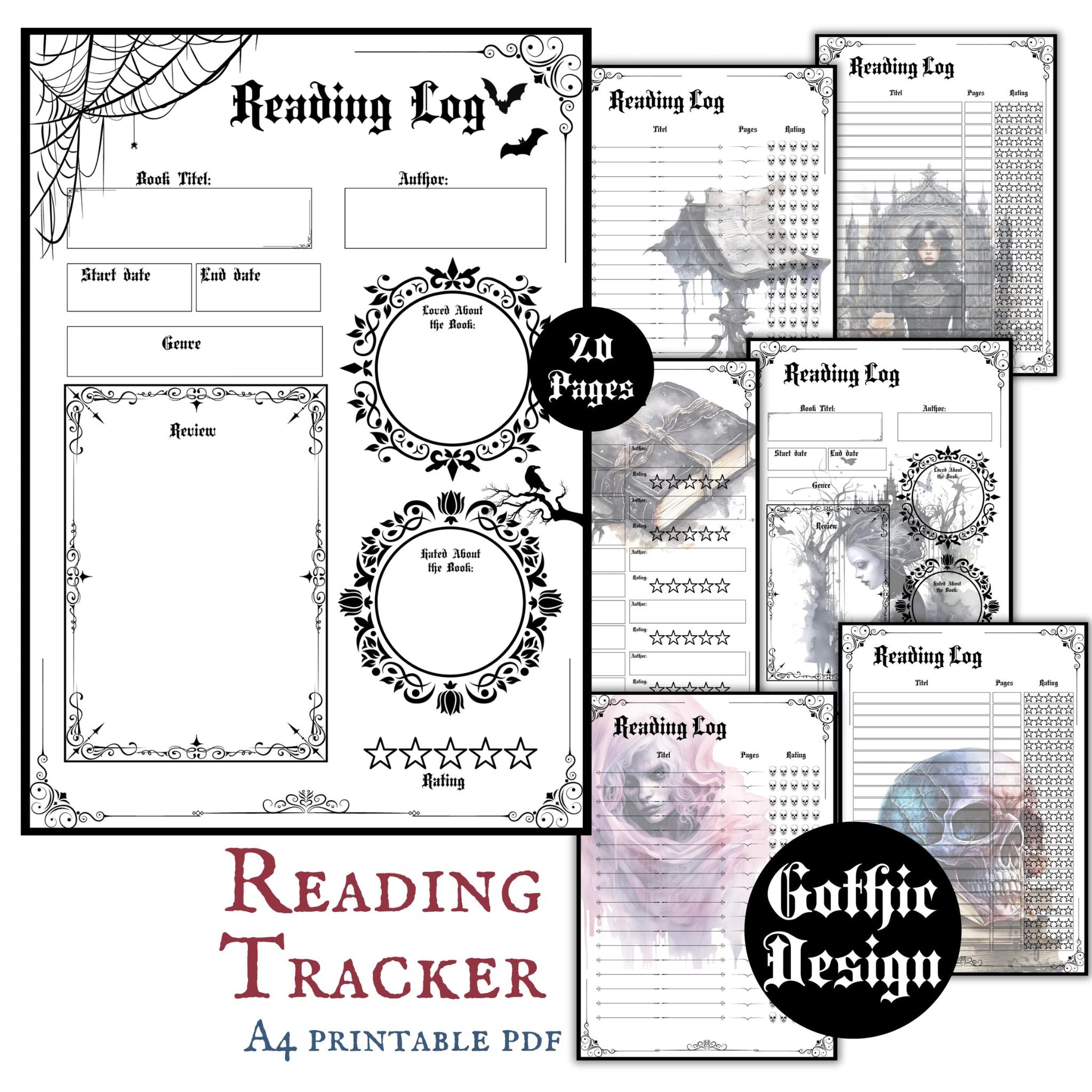 Gothic Reading Log