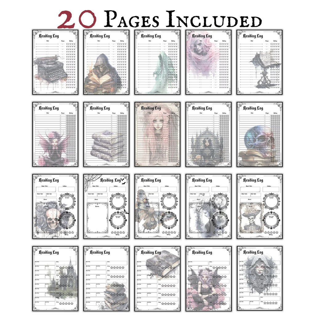 Gothic Reading Log