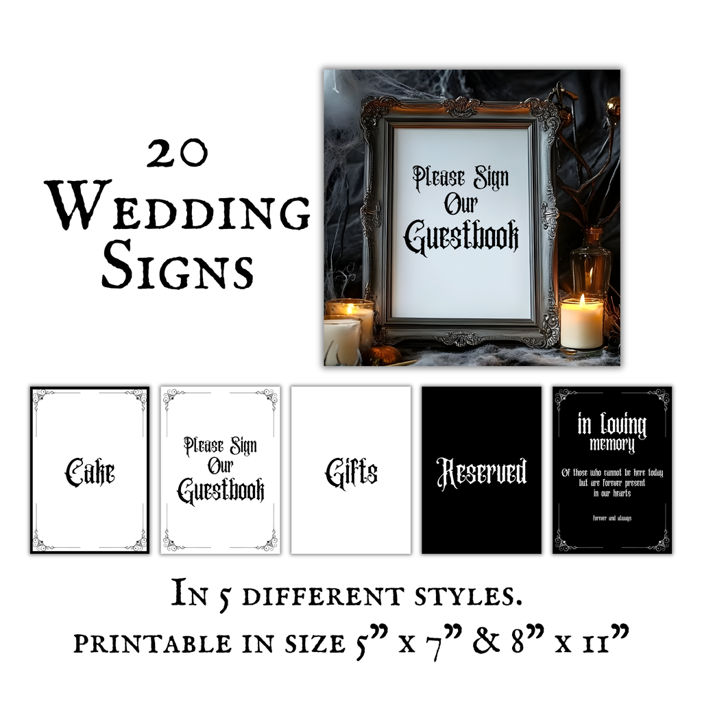 The Ultimate Gothic Wedding Planner