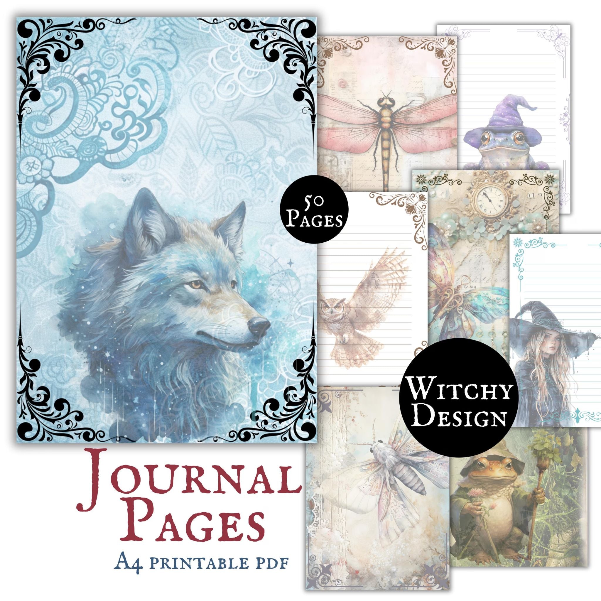 Witchy Journal Pages
