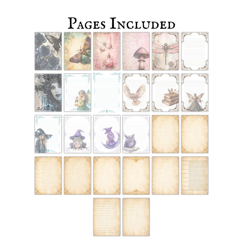 Witchy Journal Pages