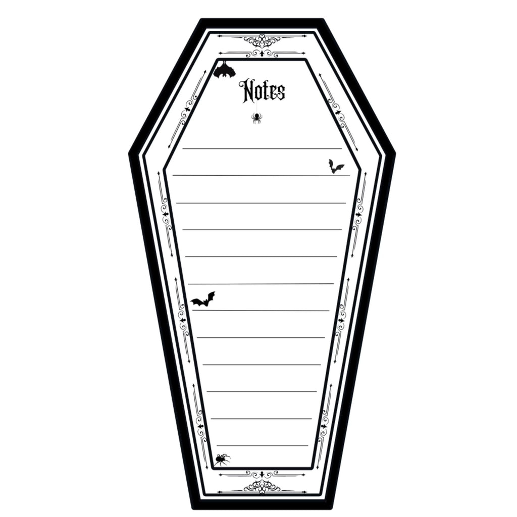 Gothic Coffin Notes Cards