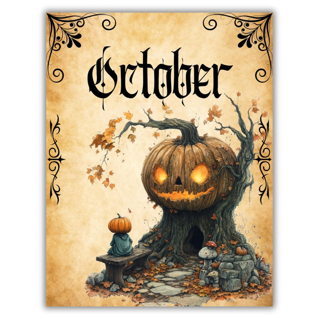 Witchy Monthly Divider Pages 02