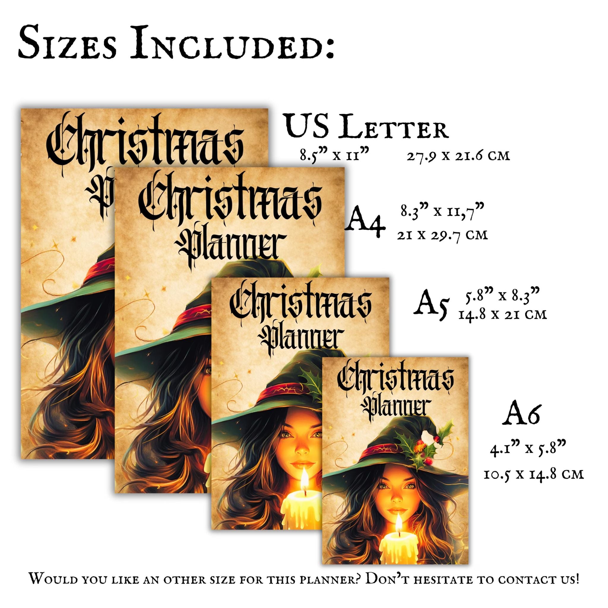 Witchy Christmas Planner