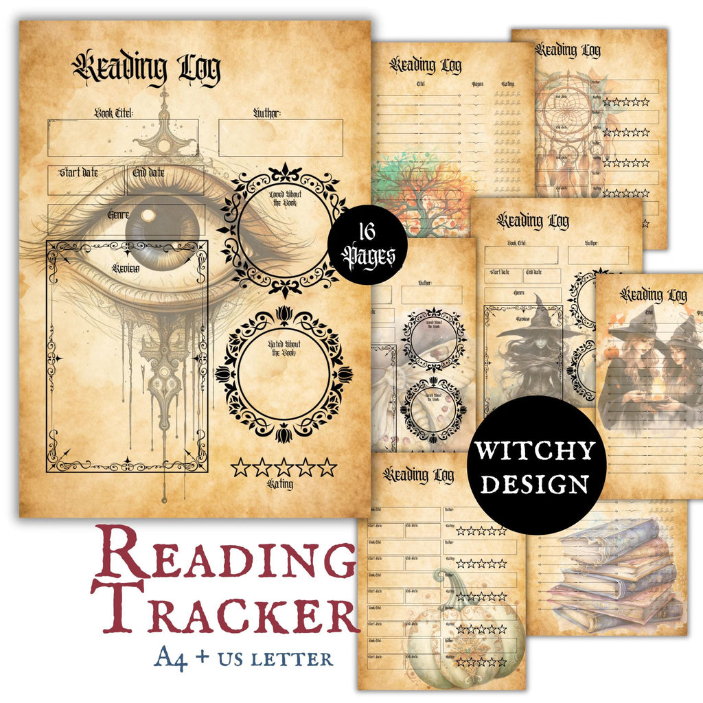 Witchy Reading Tracker
