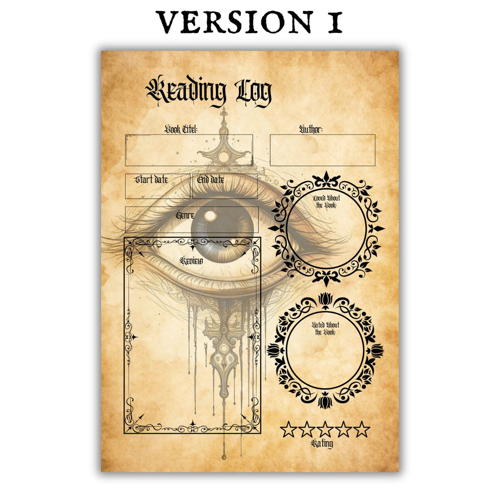 Witchy Reading Tracker Bundle