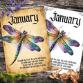Witchy Monthly Divider Pages Printable Planner & Journal Inserts