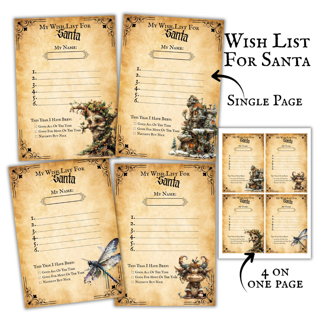 Witchy Christmas Gift List