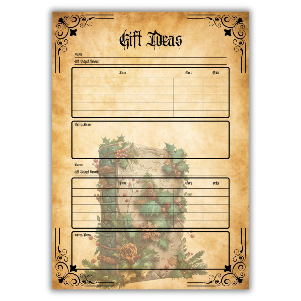 Witchy Christmas Gift List