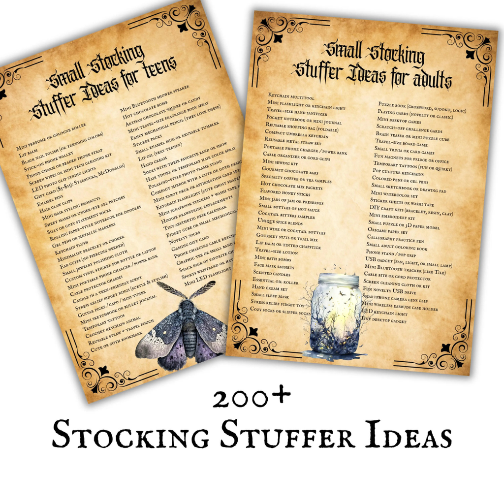 Witchy Christmas Gift List