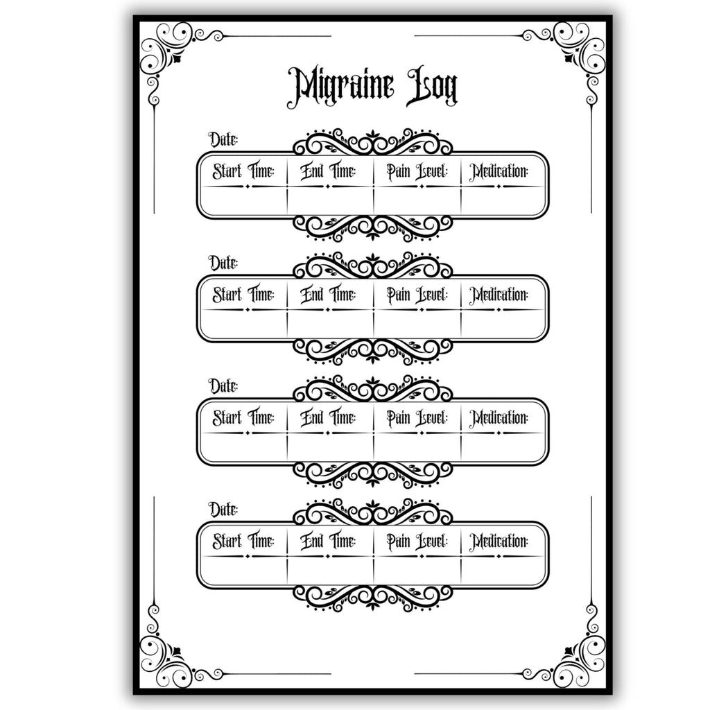 Gothic Headache Tracker