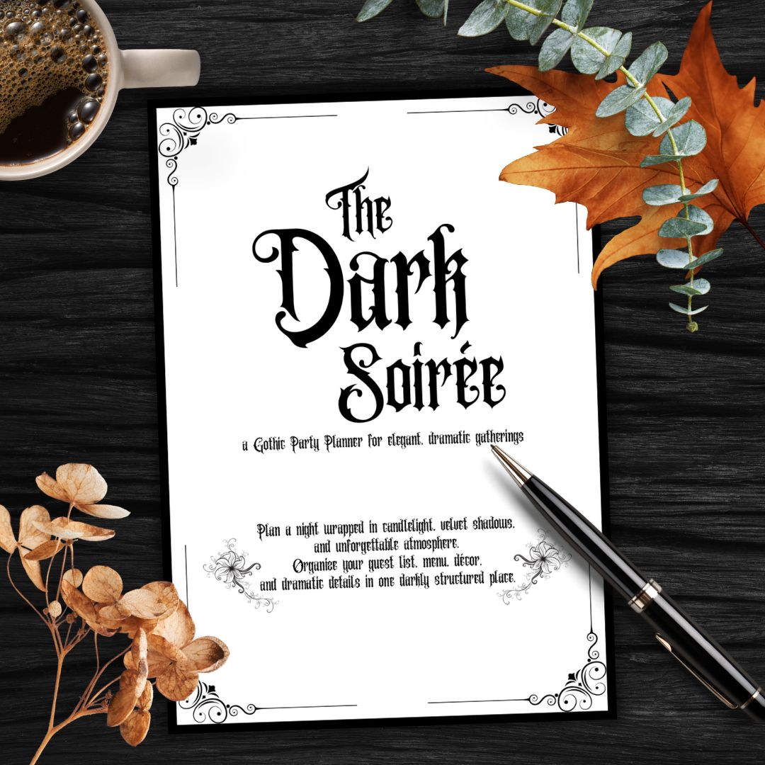 Gothic Party Planner The Dark Soiree