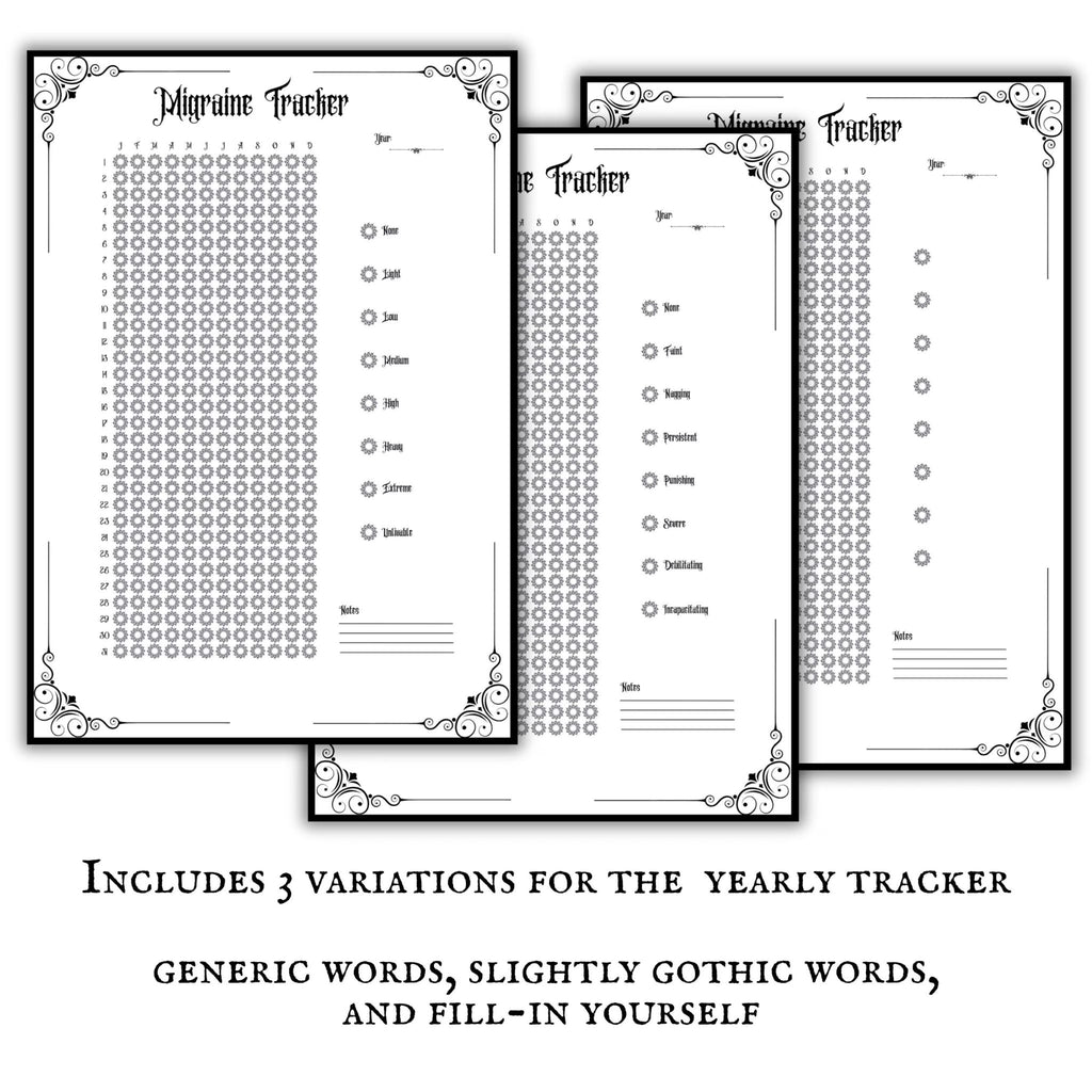 Gothic Headache Tracker