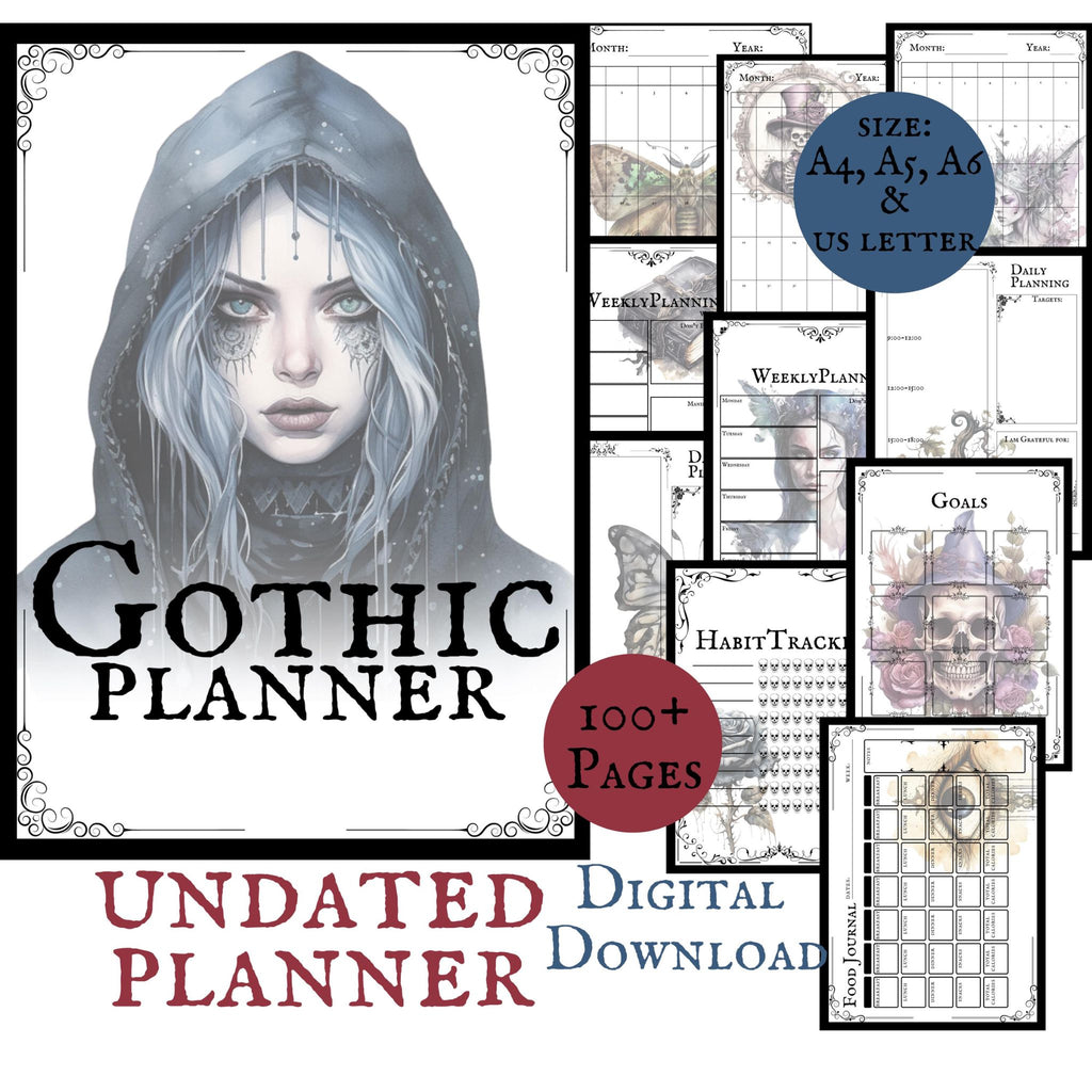 Gothic Undated Planner