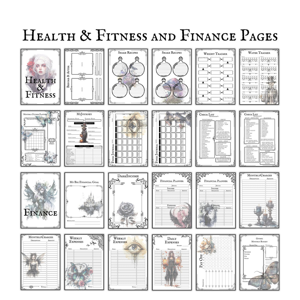 Gothic Undated Planner