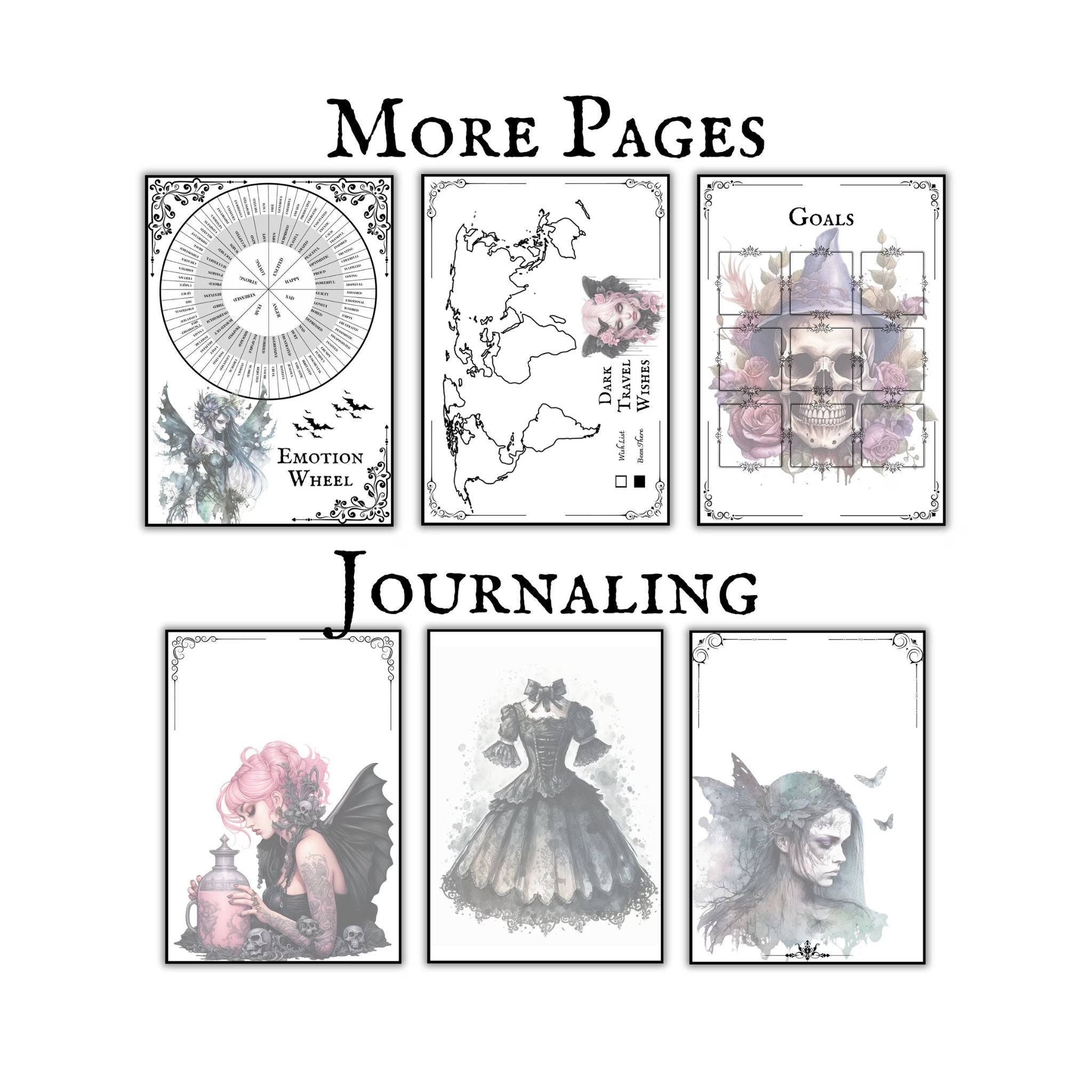 Gothic Undated Planner