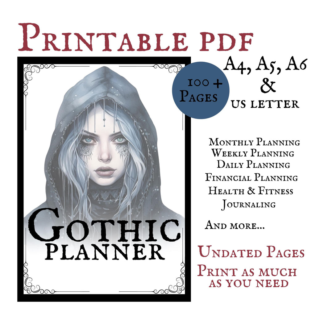 Gothic Undated Planner