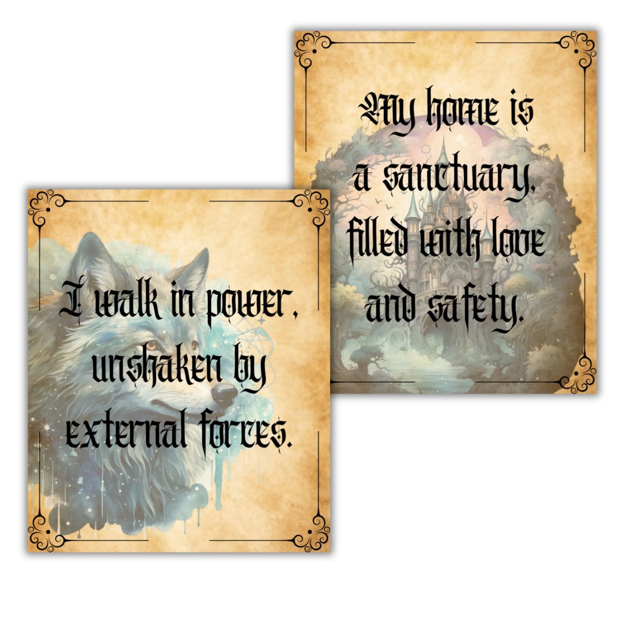 Witchy Daily Affirmation Cards
