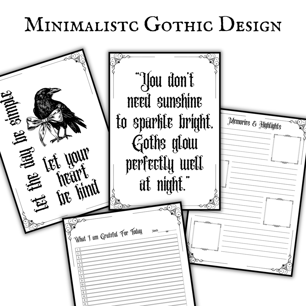 365 Days Gothic Planner