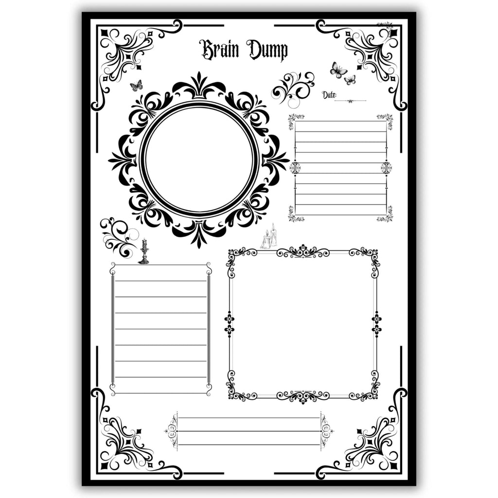 Gothic Brain Dump Page