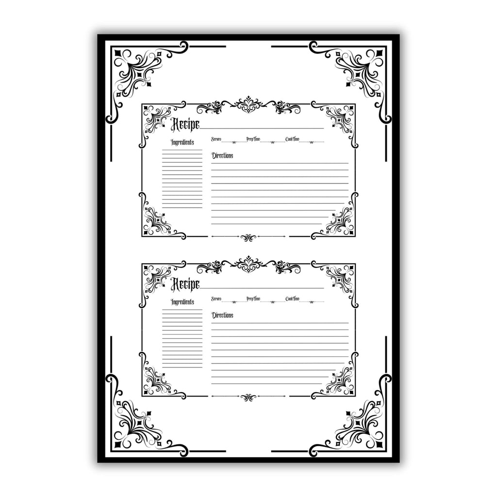 Gothic May Journal Planner Pages