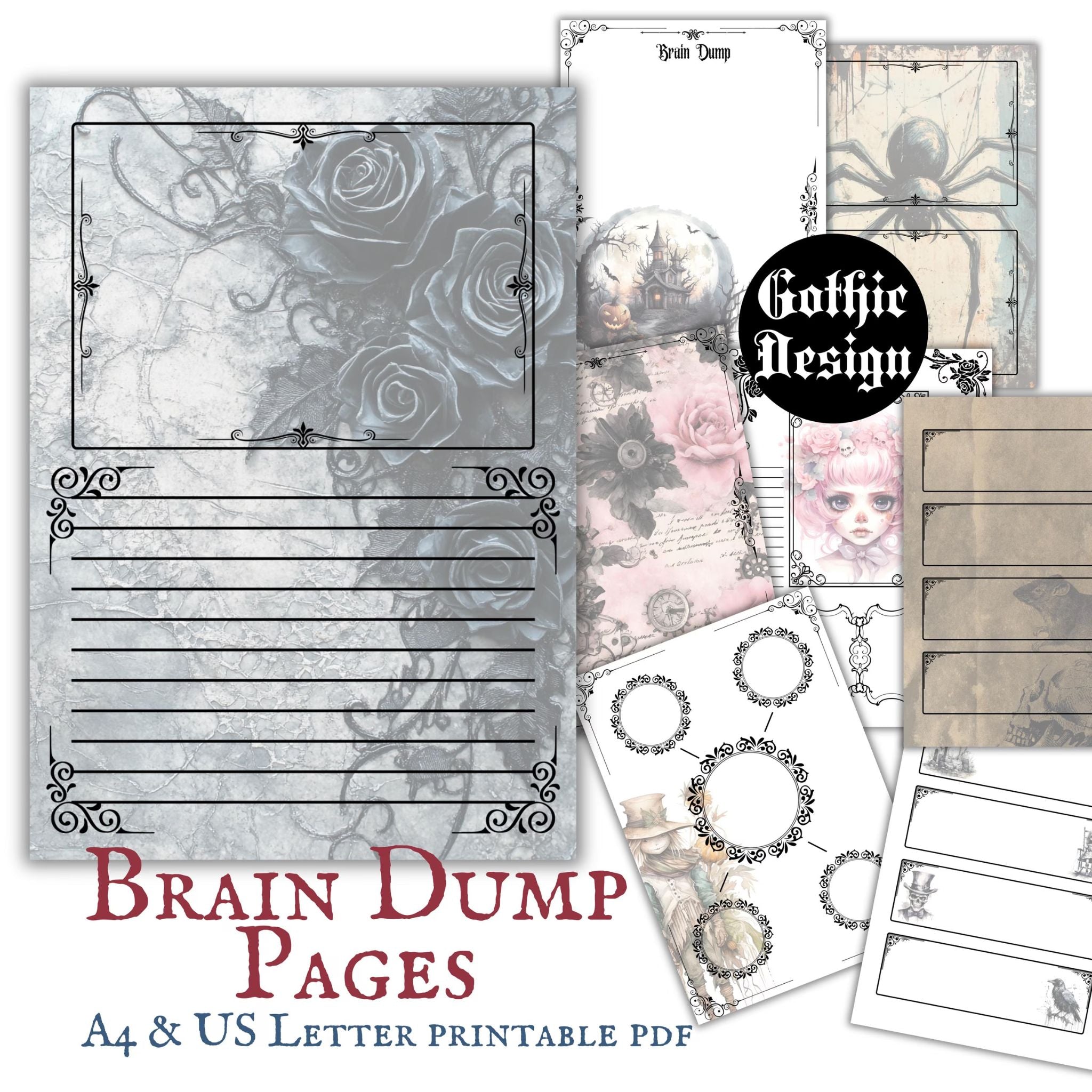 Gothic Brain Dump Pages