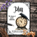 Gothic May Journal Planner Pages