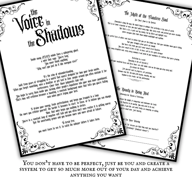 Cathedrals of Chaos  Gothic ADHD Workbook Printable Gothic Structure for the Distracted Soul  ADHD Journal & Planner PDF