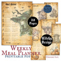 Witchy Weekly Meal Planner