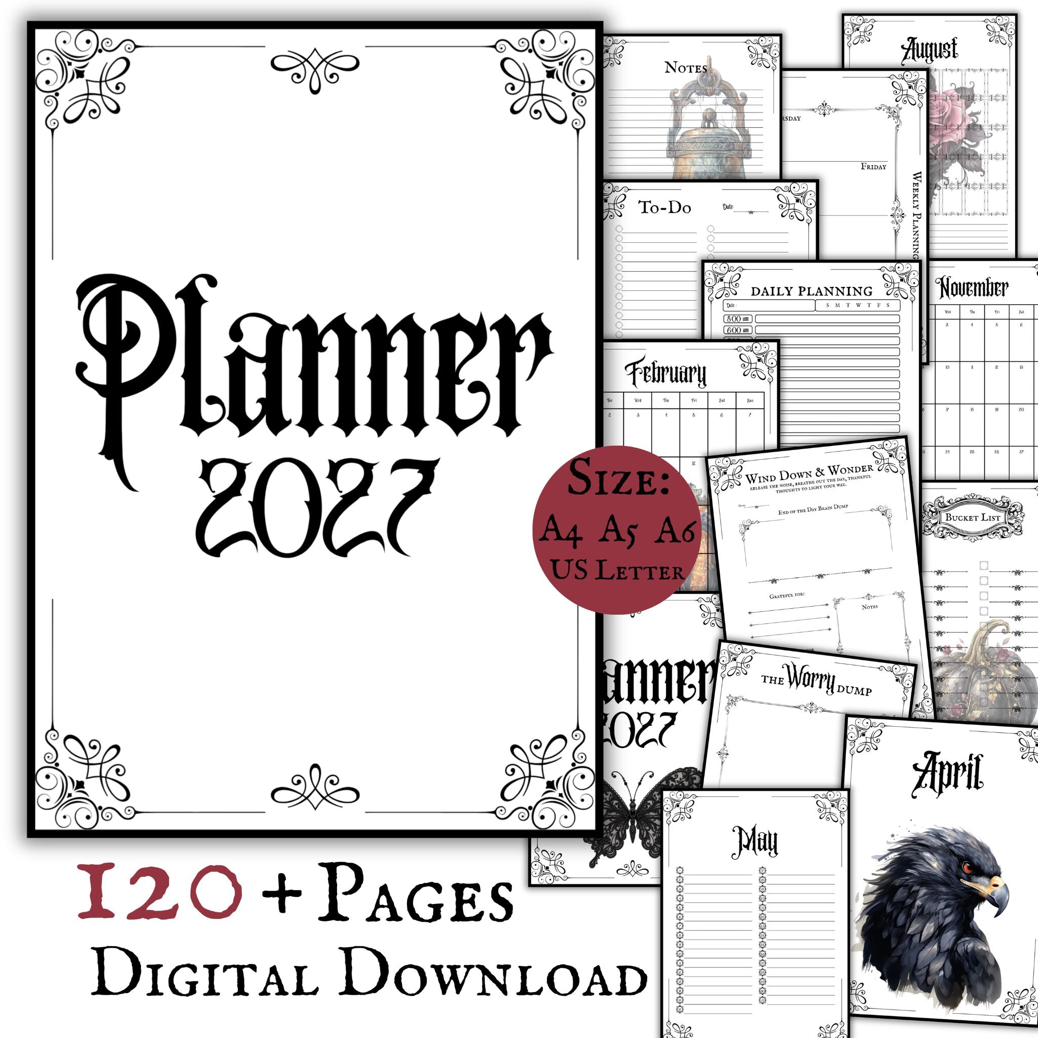 Gothic Planner 2027