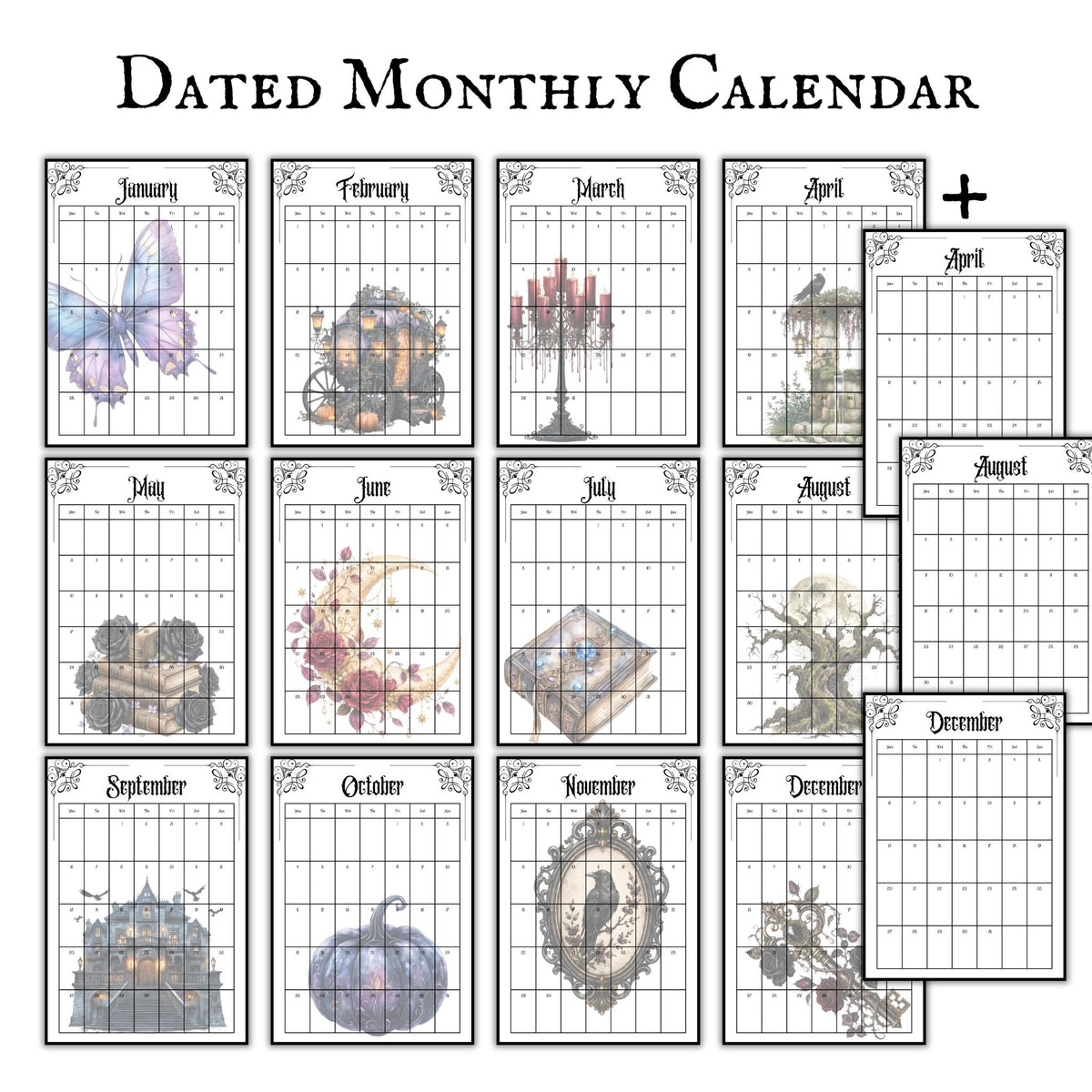 Gothic Planner 2027