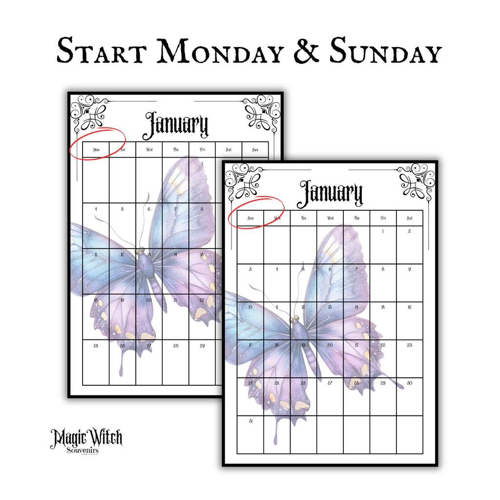 Gothic Planner 2027