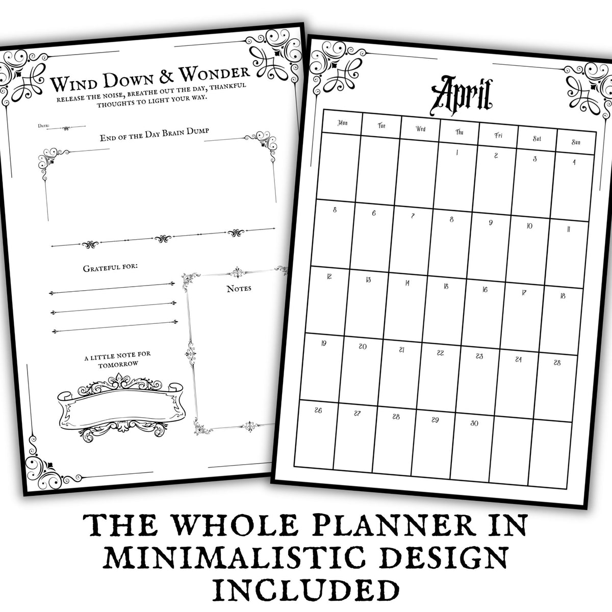 Gothic Planner 2027