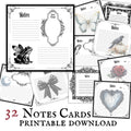 Gothic Notes Cards