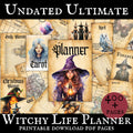 Undated Witchy Life Planner