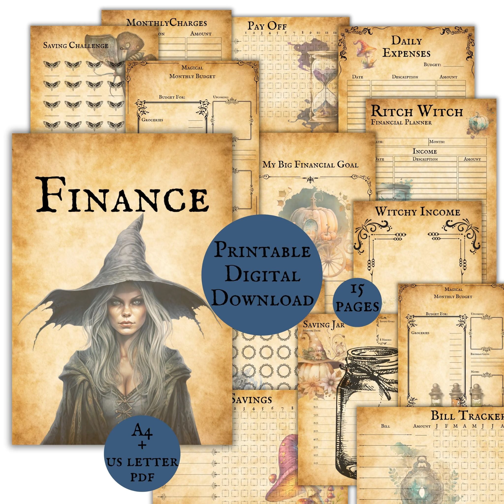 Witchy Finance Planner