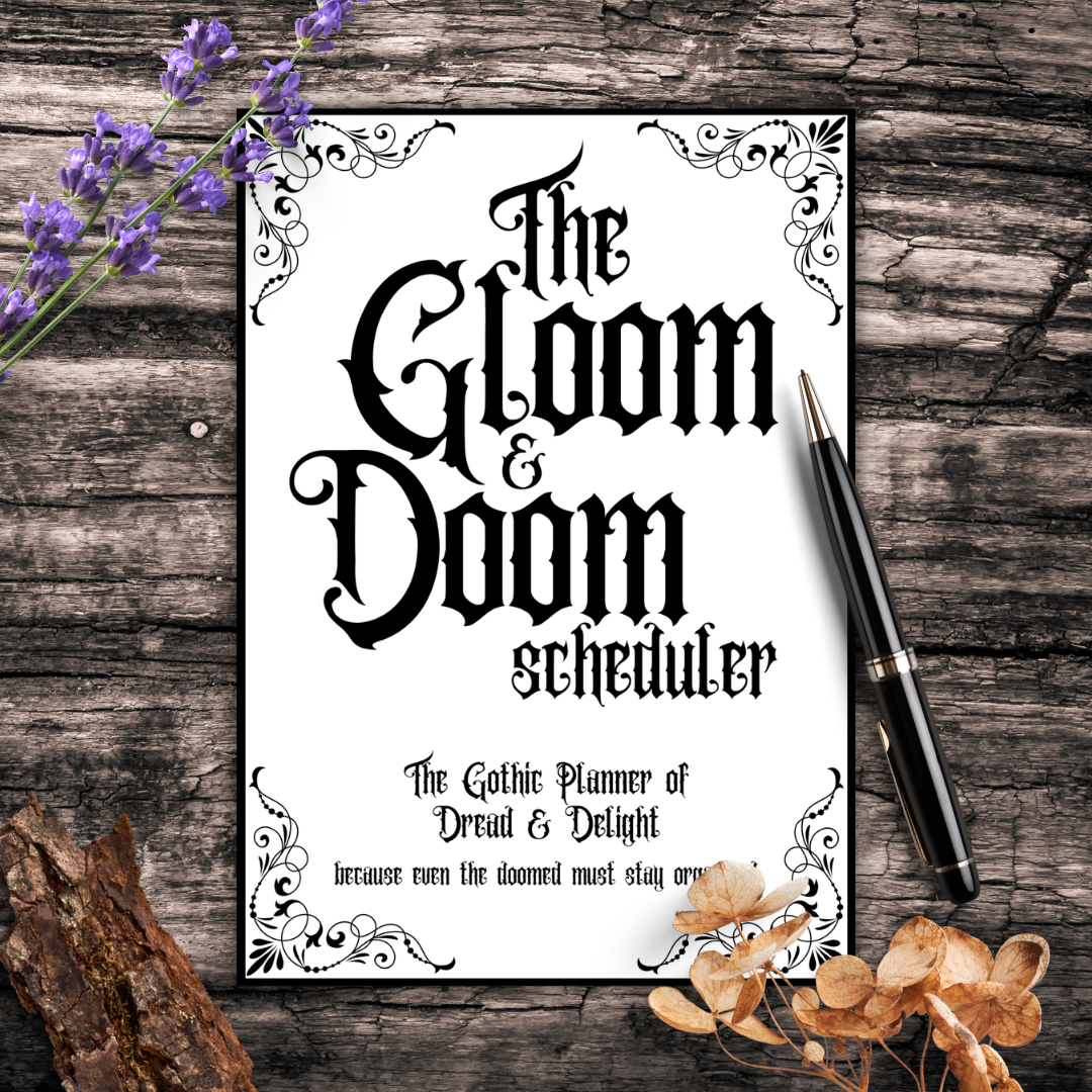 Gothic Planner The Gloom & Doom Scheduler