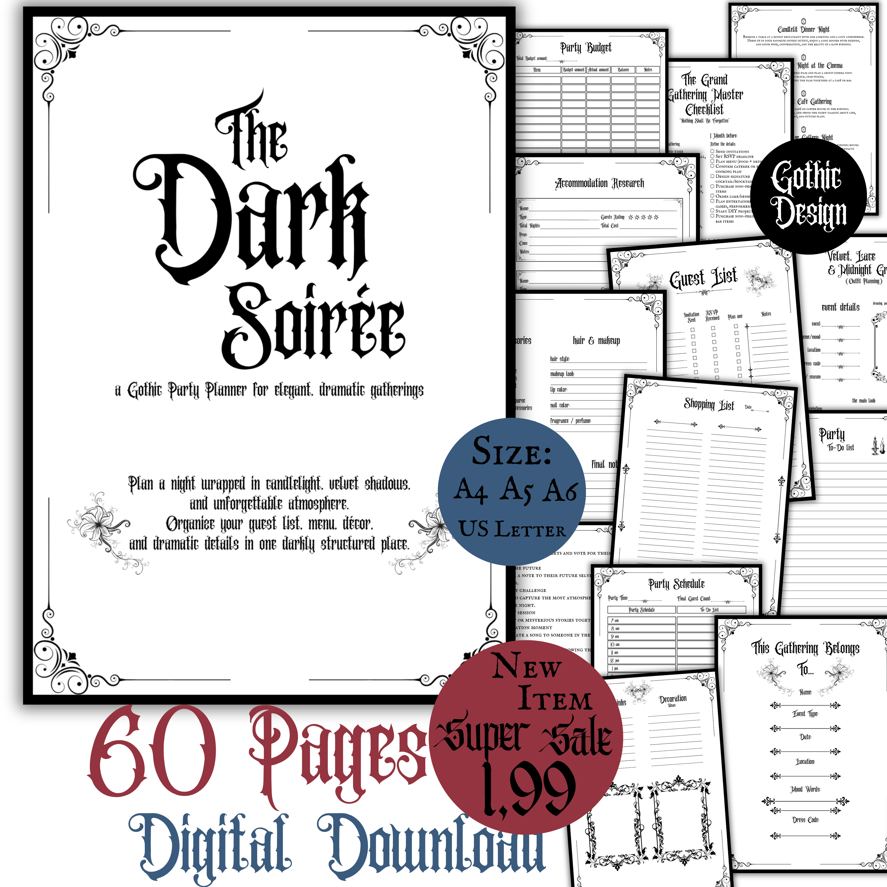 Gothic Party Planner The Dark Soiree