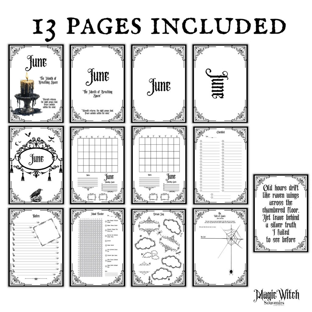 Gothic June Journal