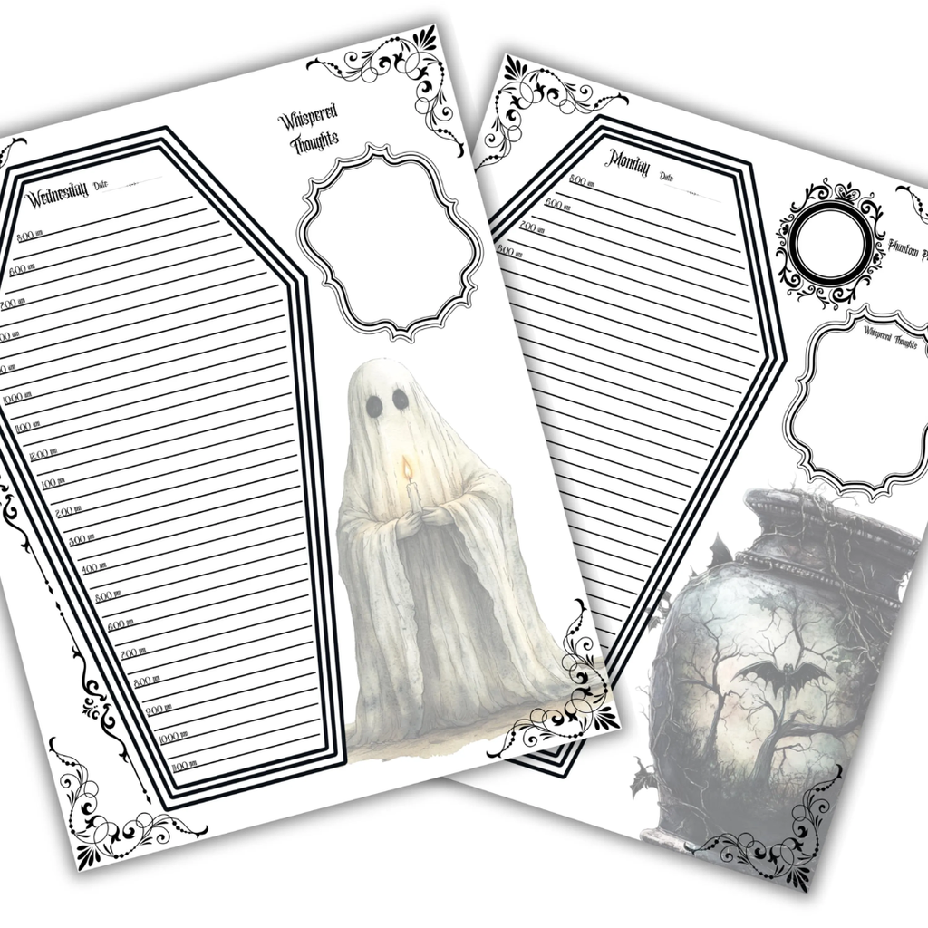 Gothic Coffin Planner