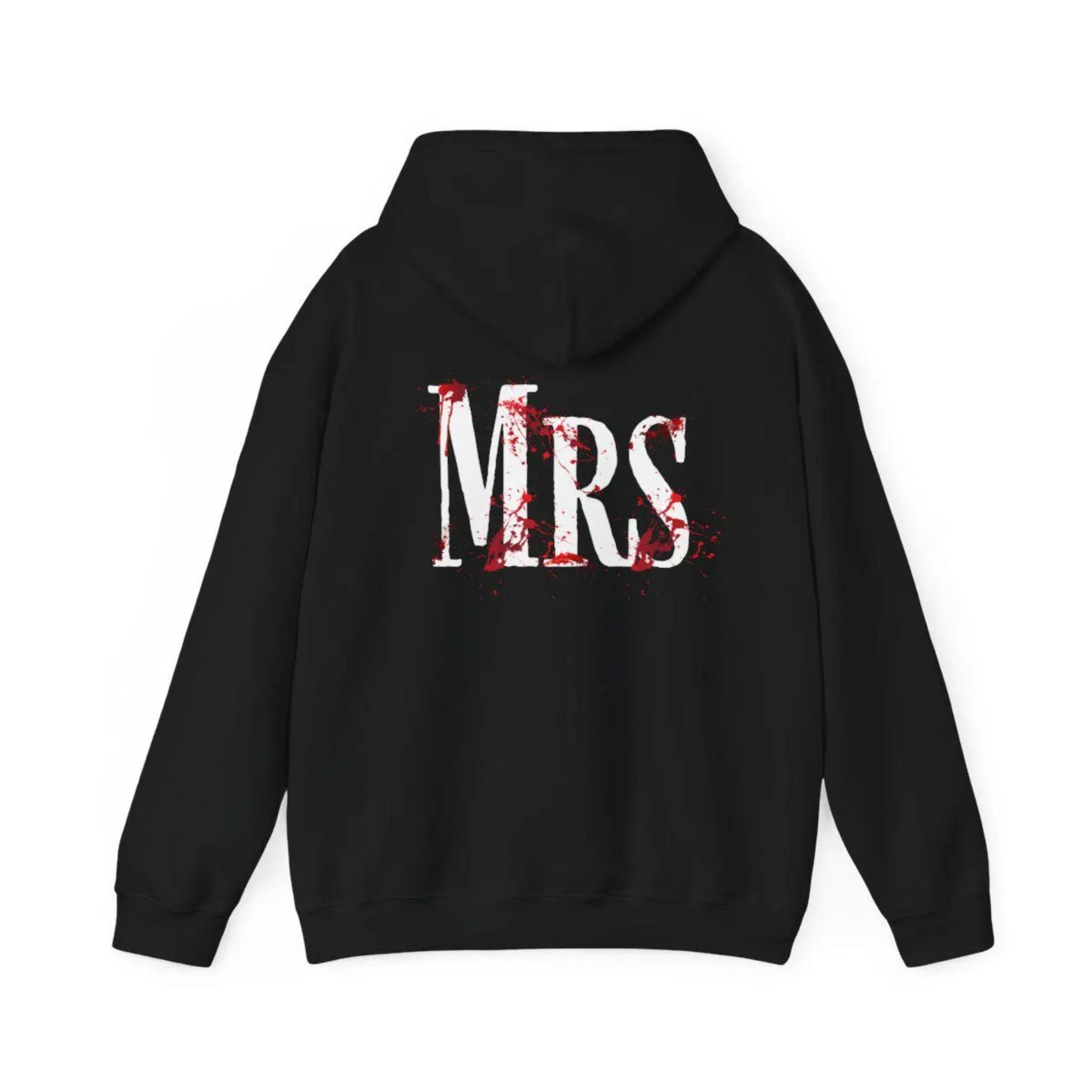 Couples Hoodie Halloween Gothic  Mr and Mrs