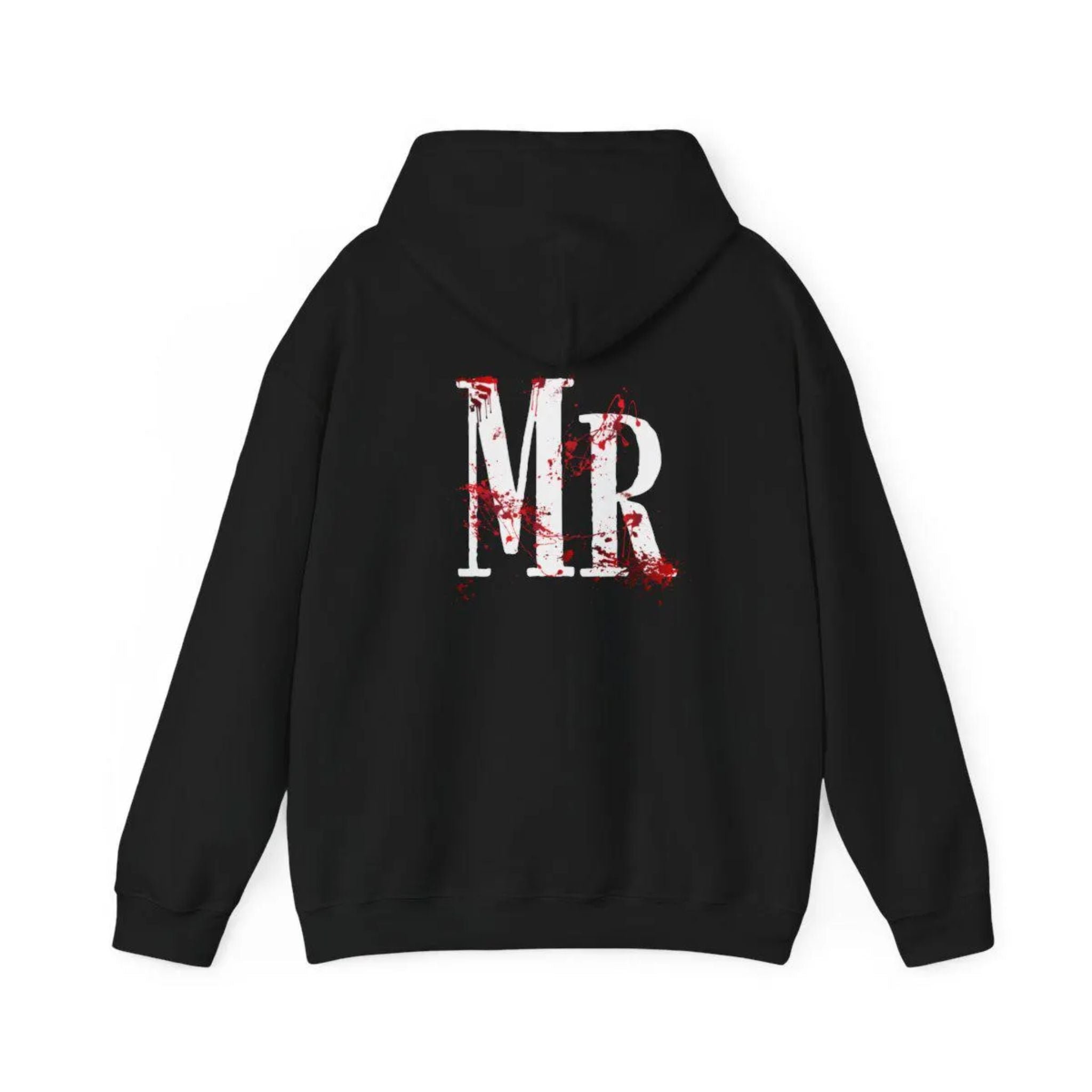 Couples Hoodie Halloween Gothic  Mr and Mrs