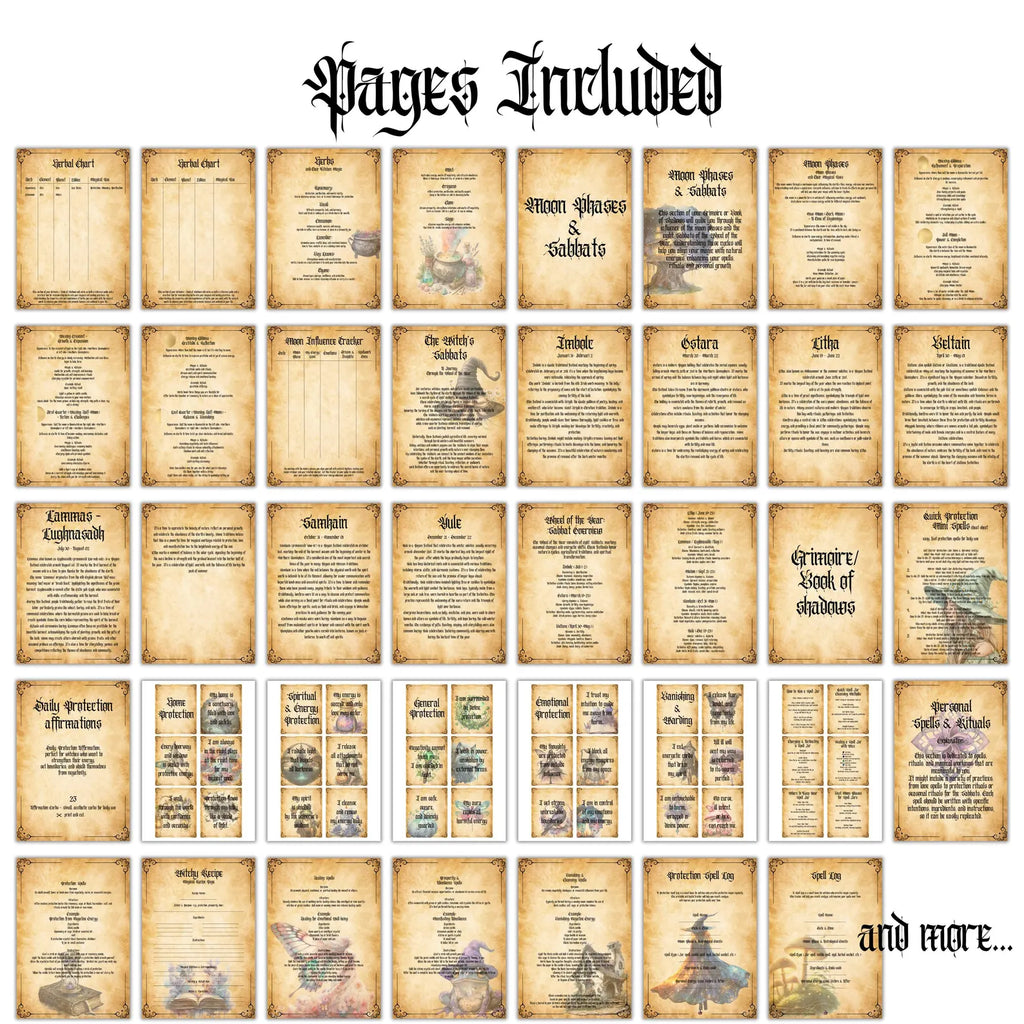 Witchy Home Binder