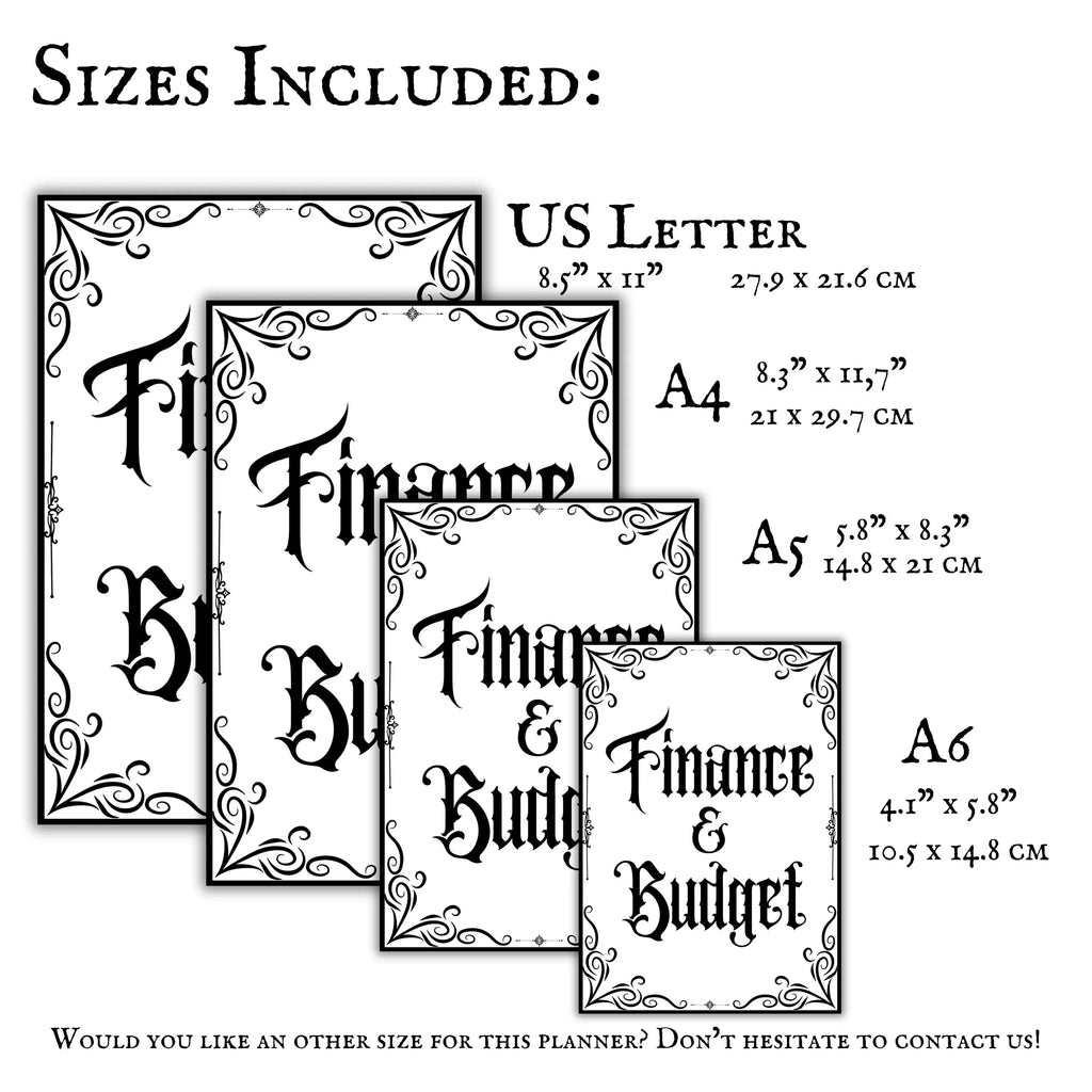 Gothic Financial Planner