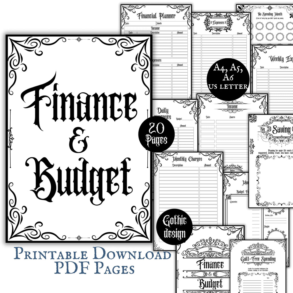 Gothic Financial Planner