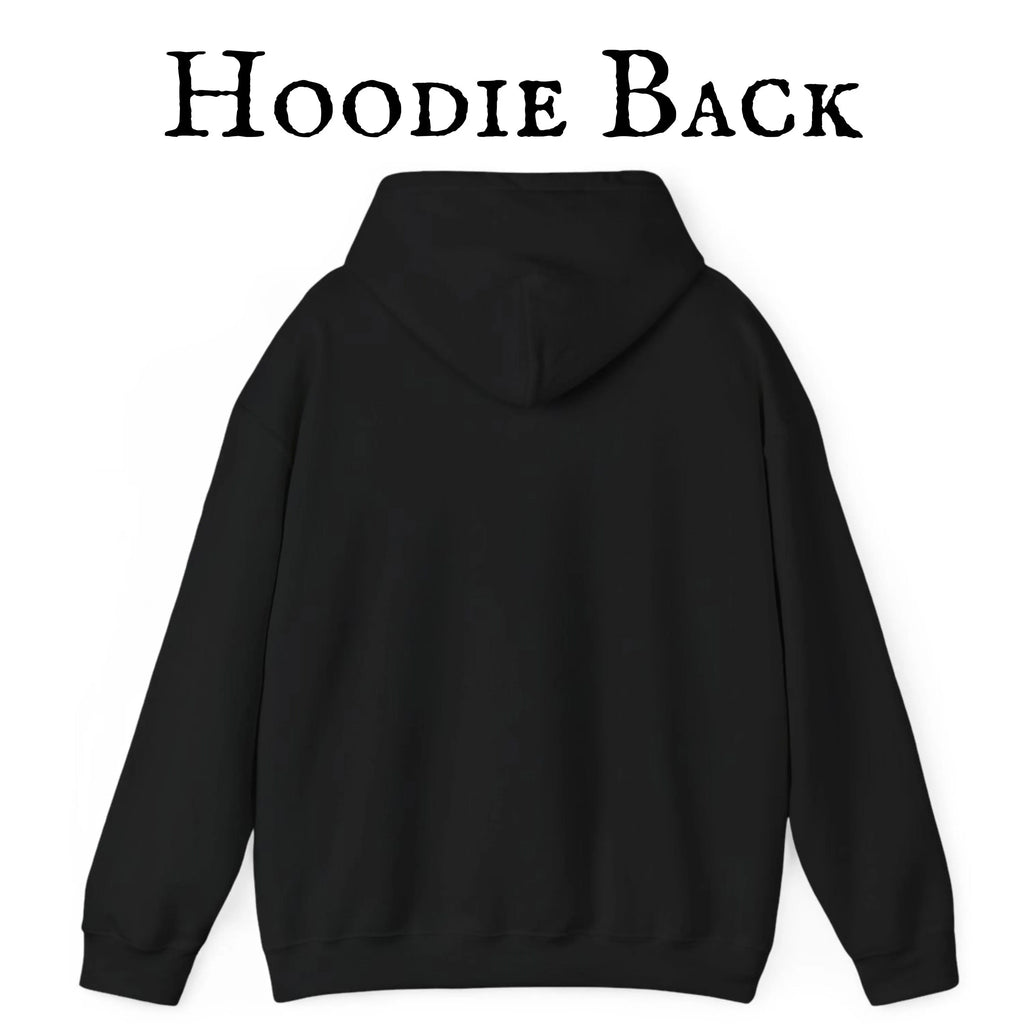 Gothic Hoodie  I'm The Reason You Check Under Your Bed  Black Dark Humor Unisex Sweatshirt