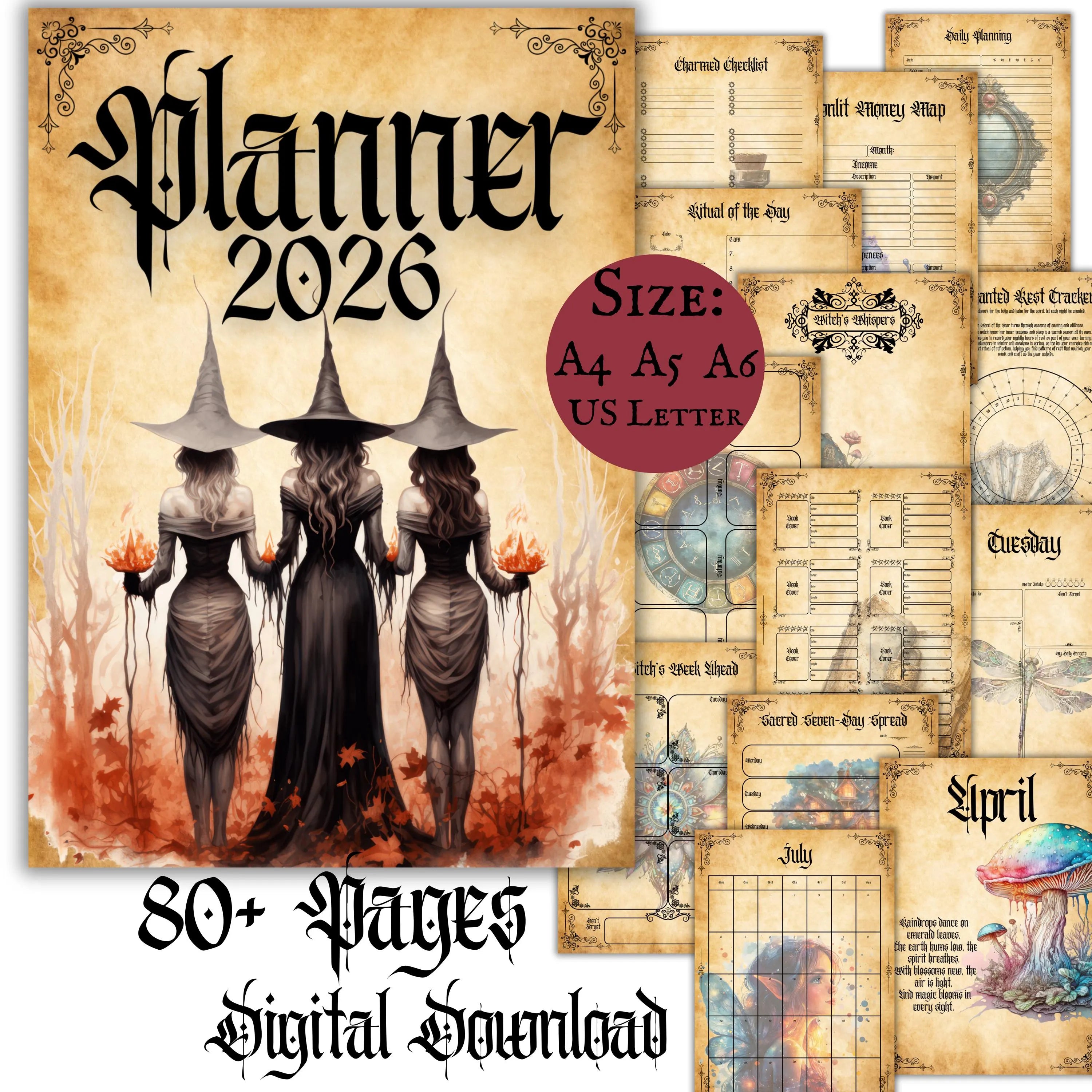 Witchy Planner 2026