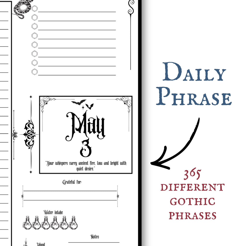 365 Days Gothic Planner