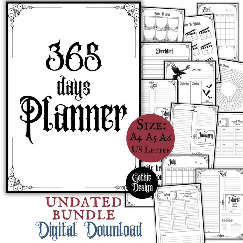 Gothic Planner 365 Days