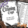 Gothic ADHD Cleaning Planner - The Cleaning Crypt